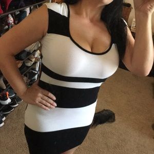 Black n White Dress